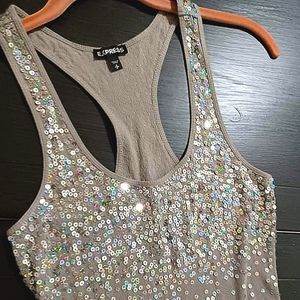 ▪▪Sequined Express tank top▪▪